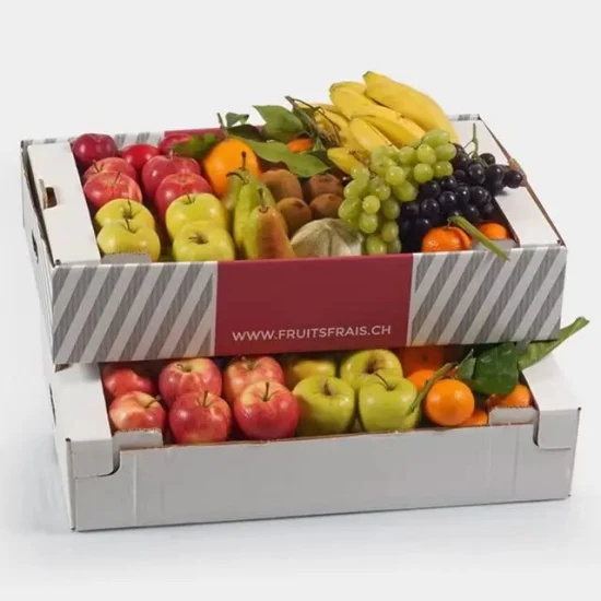주문 과일 골판지 상자 포장, 배송 상자, 과일 골판지 상자